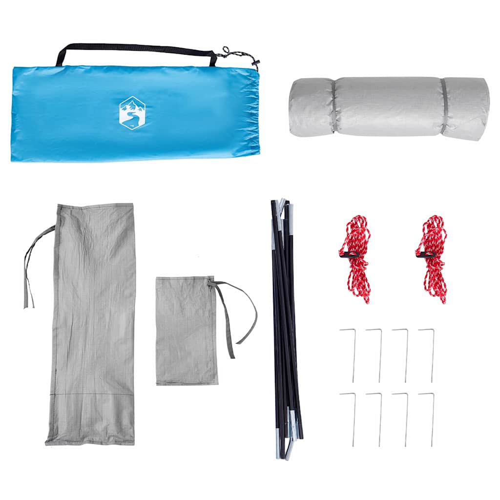 Tenda interna con tetto Blu 280 x 220 x 176 cm taffetà