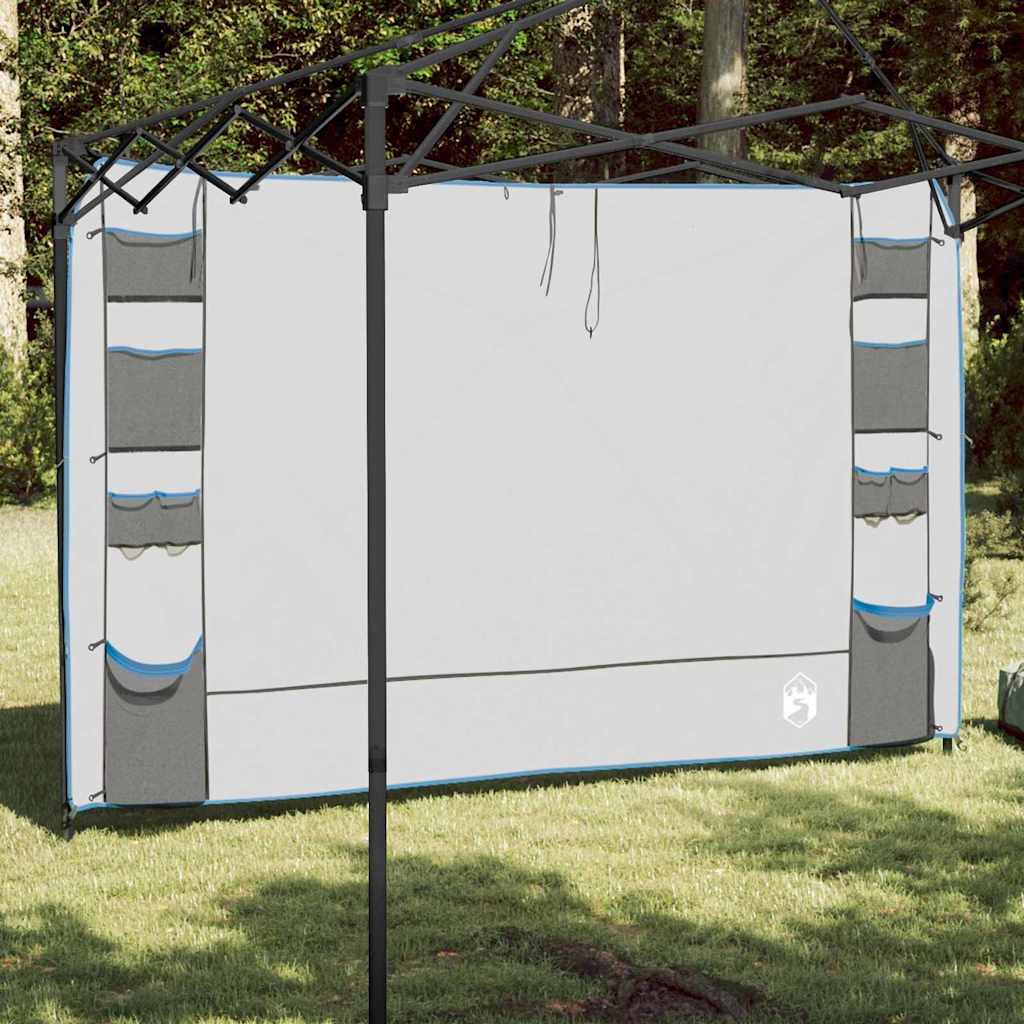 Organizzatore da Tenda Appeso Grigio e Blu 320 x 182 cm Oxford