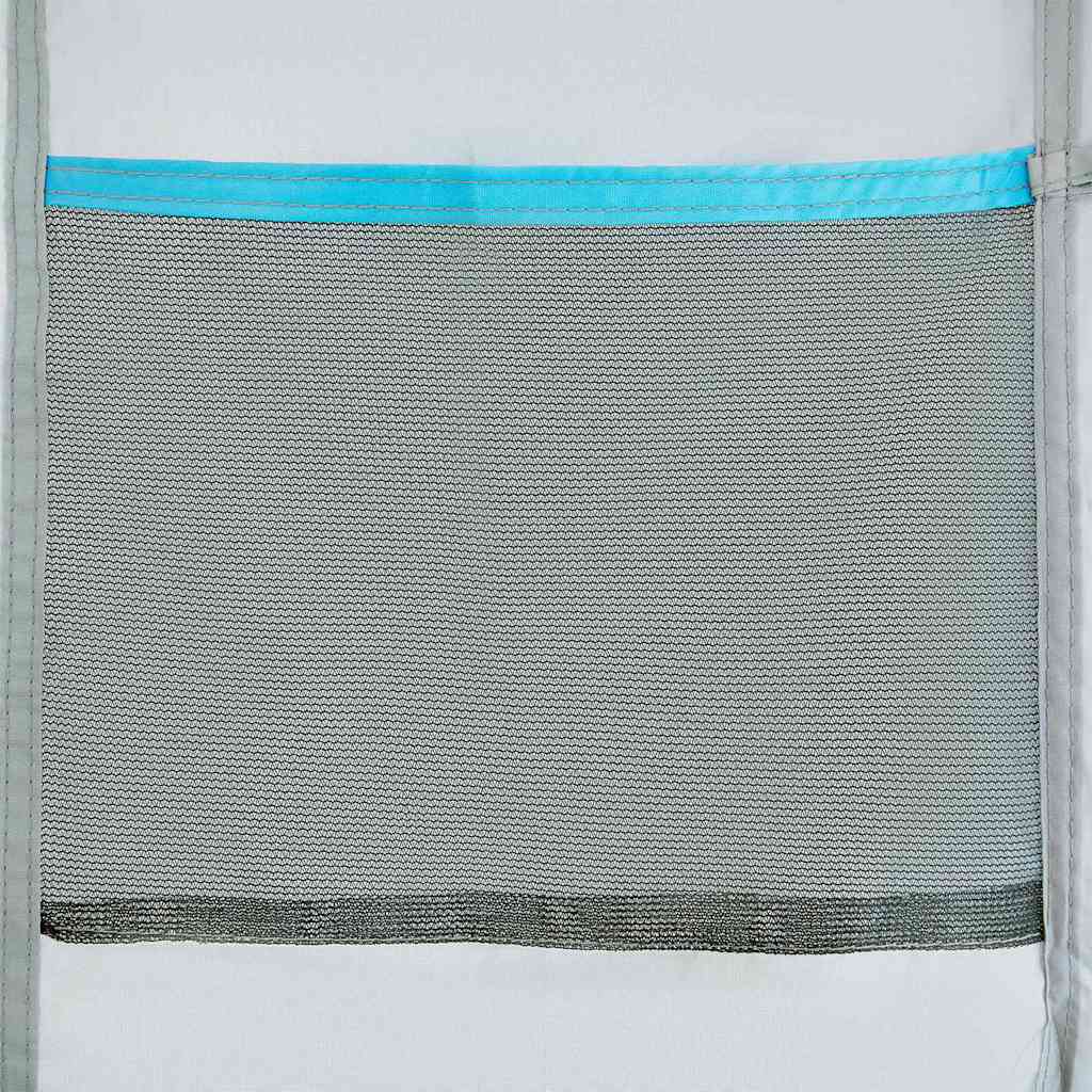 Organizzatore da Tenda Appeso Grigio e Blu 320 x 182 cm Oxford
