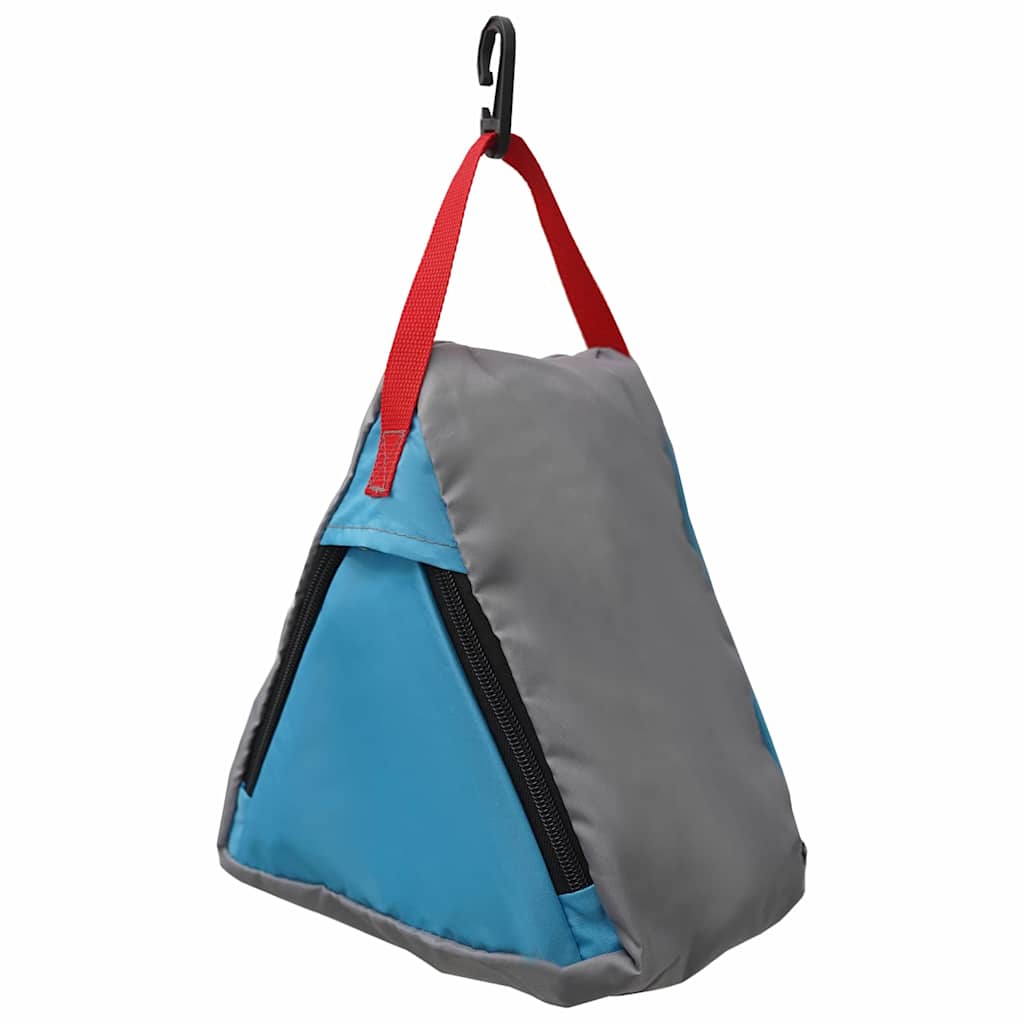 Sacchetto per Stoccaggio 4 pz Grigio e Blu 24 x 16 x 24 cm