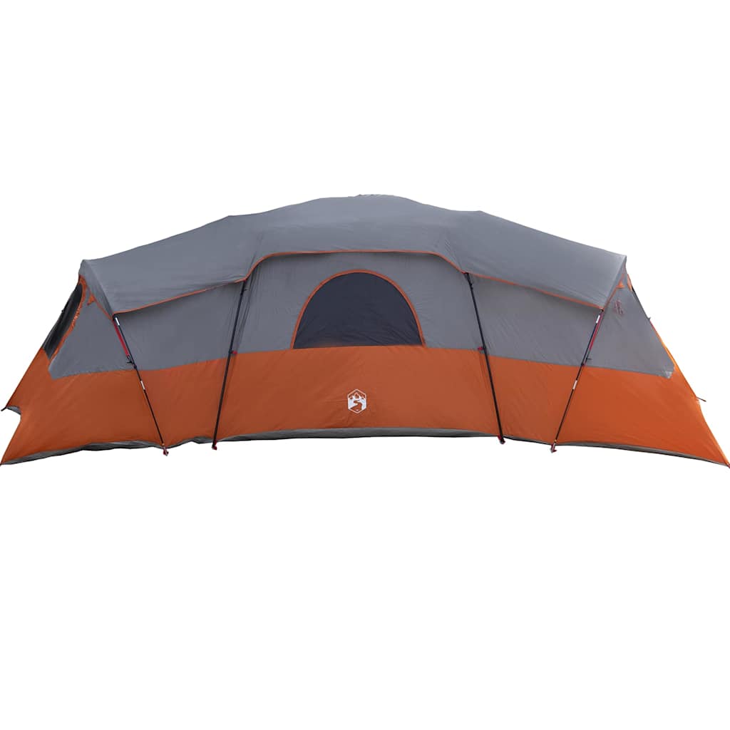 Tenda Familiare 20 persona Grigio e arancione taffetà