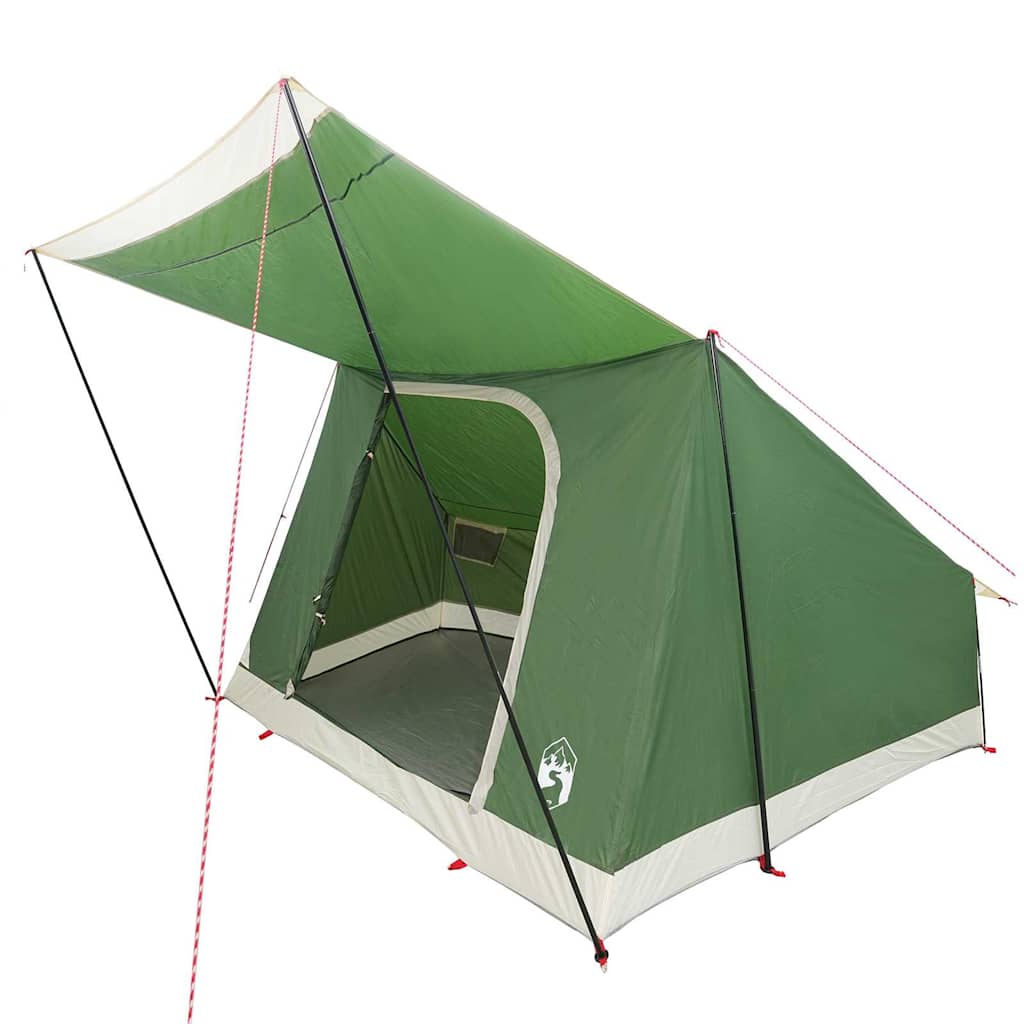 Tenda da campeggio 4 persona Verde taffetà Impermeabile