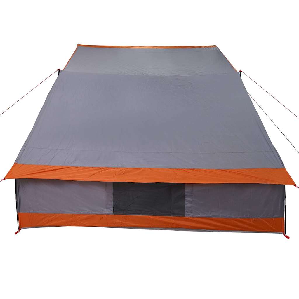 Tenda da campeggio 4 persona Grigio e arancione taffetà