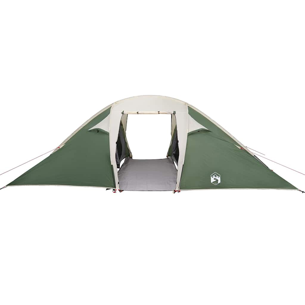 Tenda tunnel 4 persona Verde taffetà Impermeabile