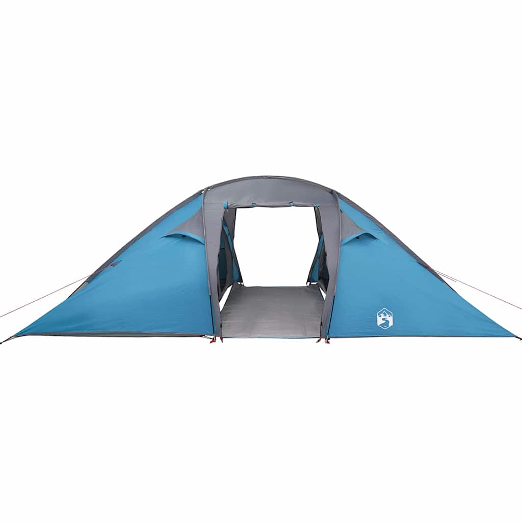 Tenda tunnel 4 persona Blu taffetà Impermeabile