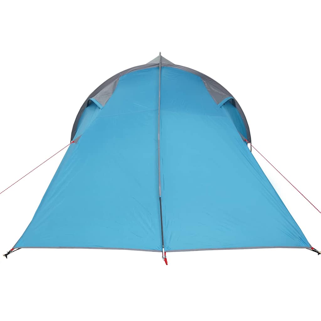 Tenda tunnel 4 persona Blu taffetà Impermeabile