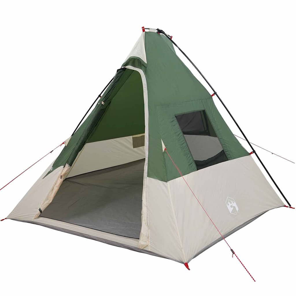 Tenda Tipi 6 persona Impermeabile Verde taffetà