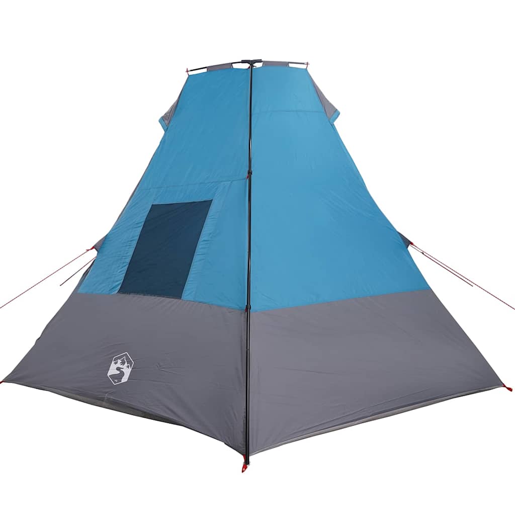 Tenda Tipi 6 persona Impermeabile Blu taffetà