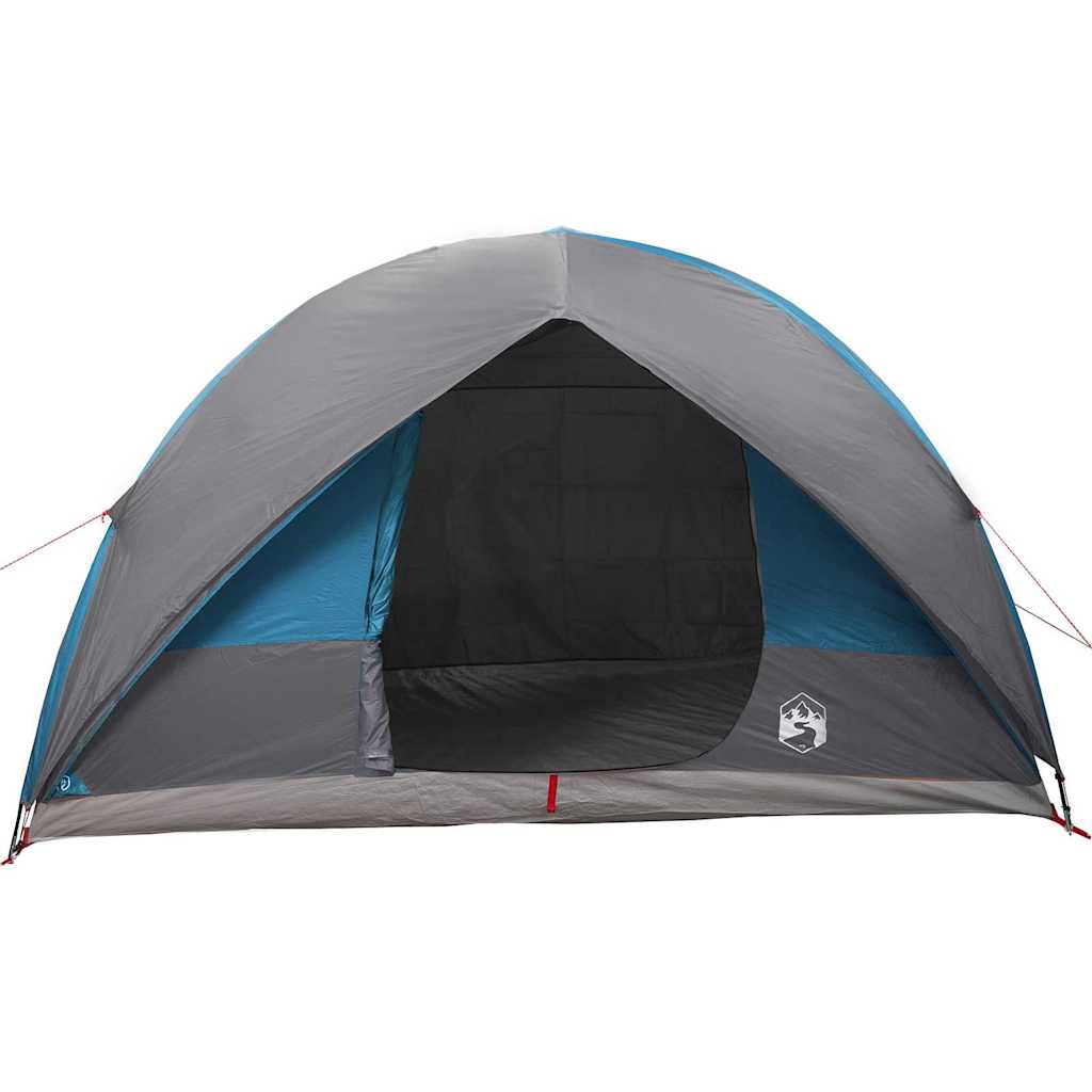Tenda tunnel 10 persona Blu taffetà Impermeabile