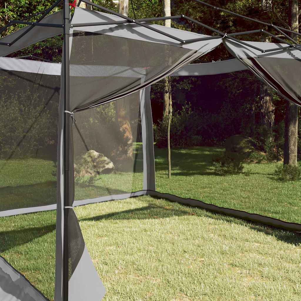 Tenda interna 6 persona Grigio e arancione taffetà