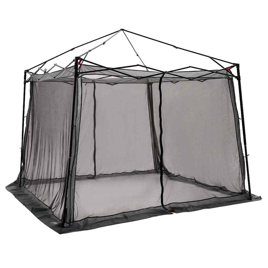 Tenda interna 6 persona Grigio e arancione taffetà