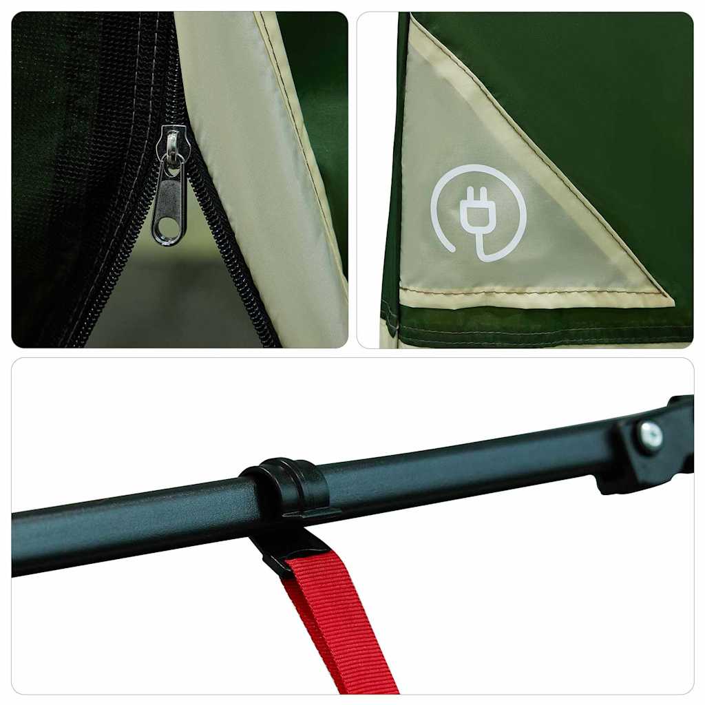 Tenda interna 6 persona Verde taffetà
