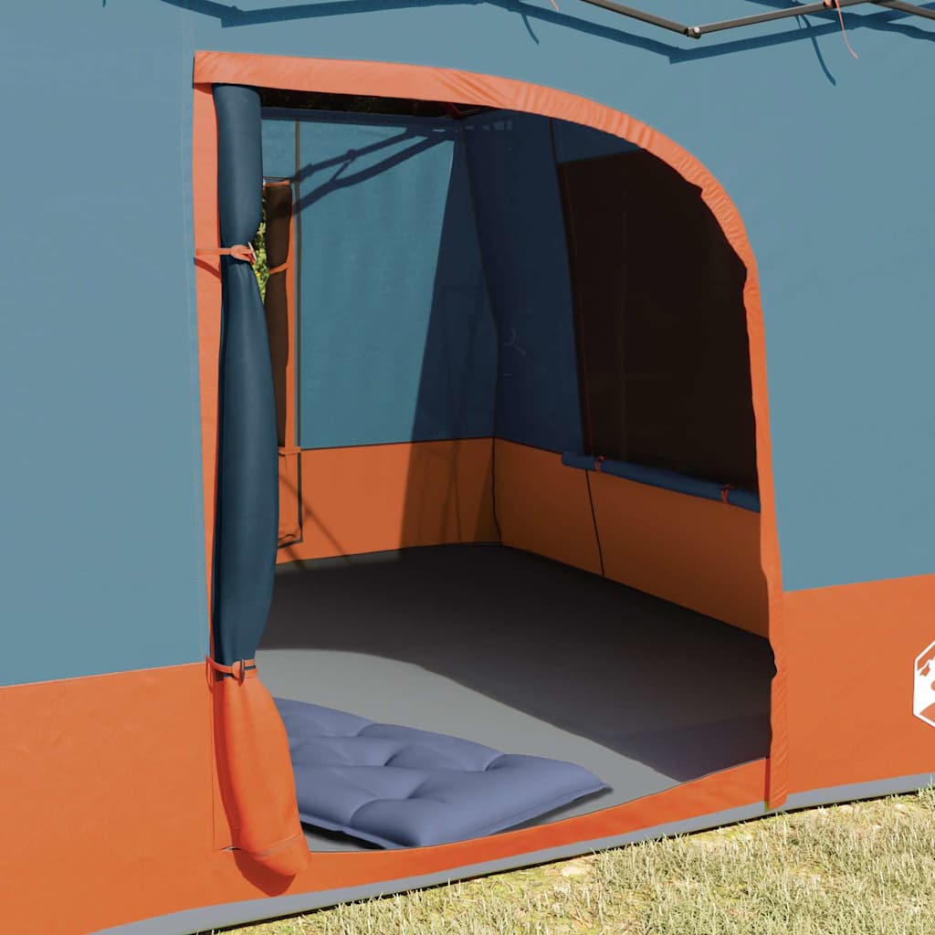 Tenda interna 6 persona Grigio e arancione taffetà
