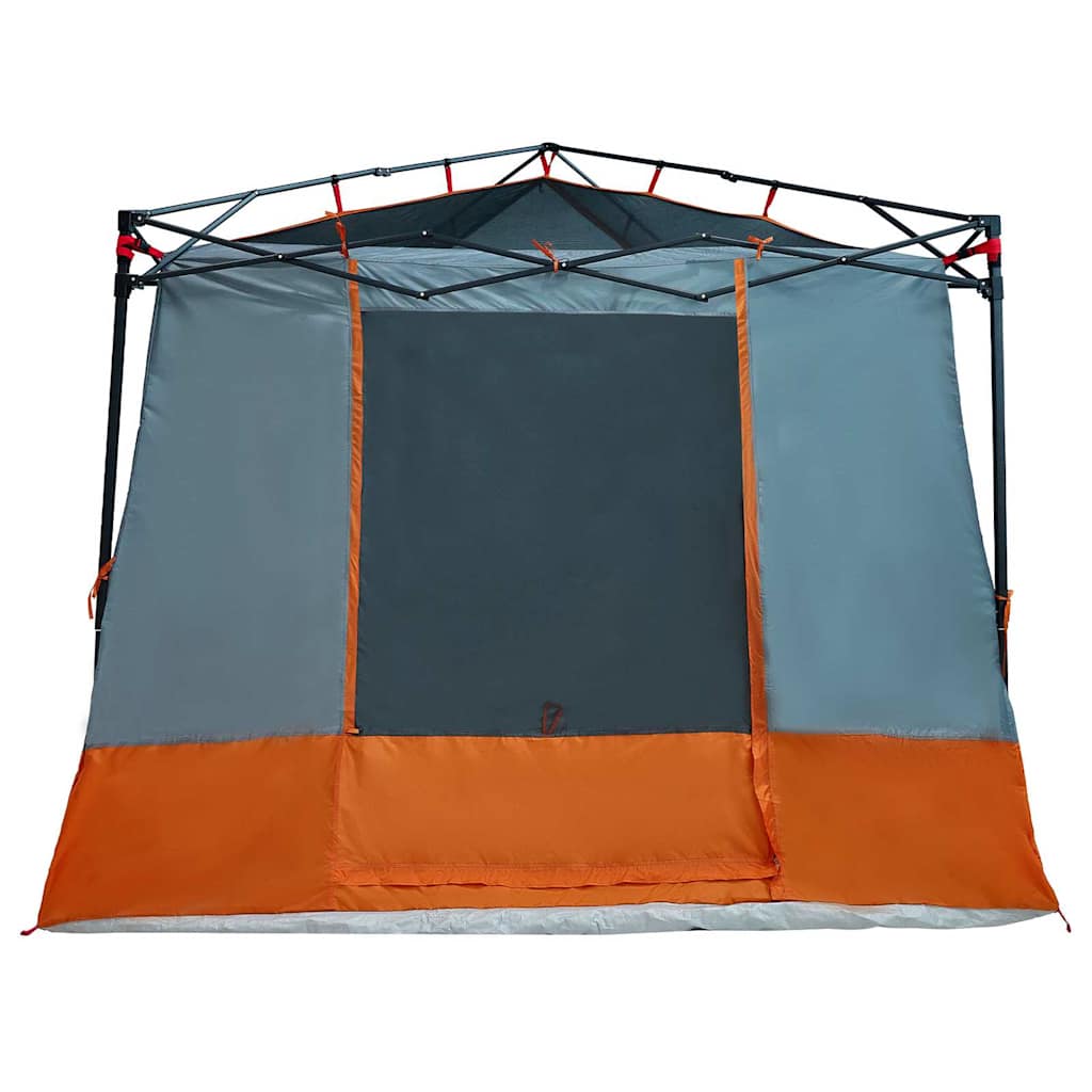 Tenda interna 6 persona Grigio e arancione taffetà