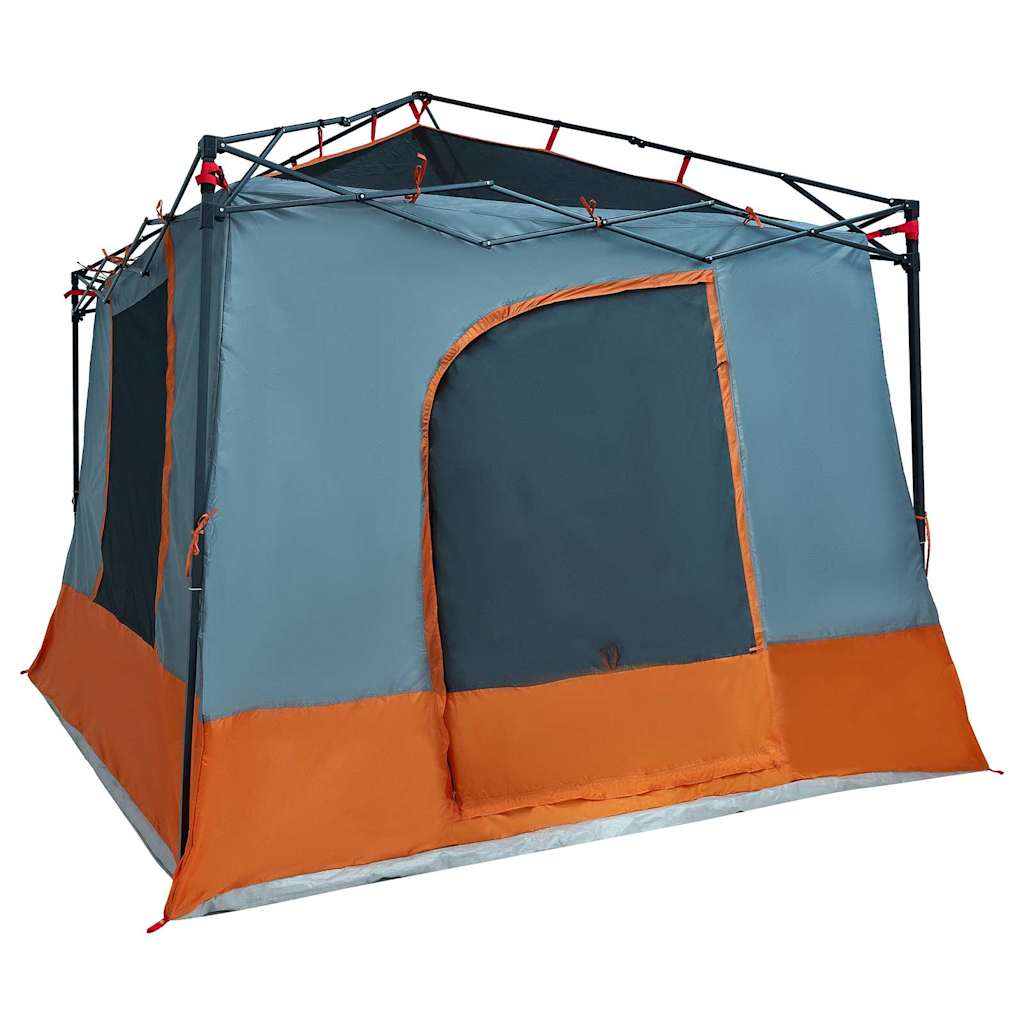 Tenda interna 6 persona Grigio e arancione taffetà