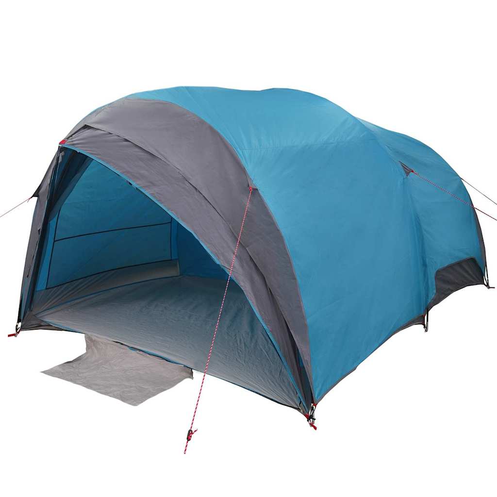 Tenda tunnel 6 persona Blu taffetà Impermeabile