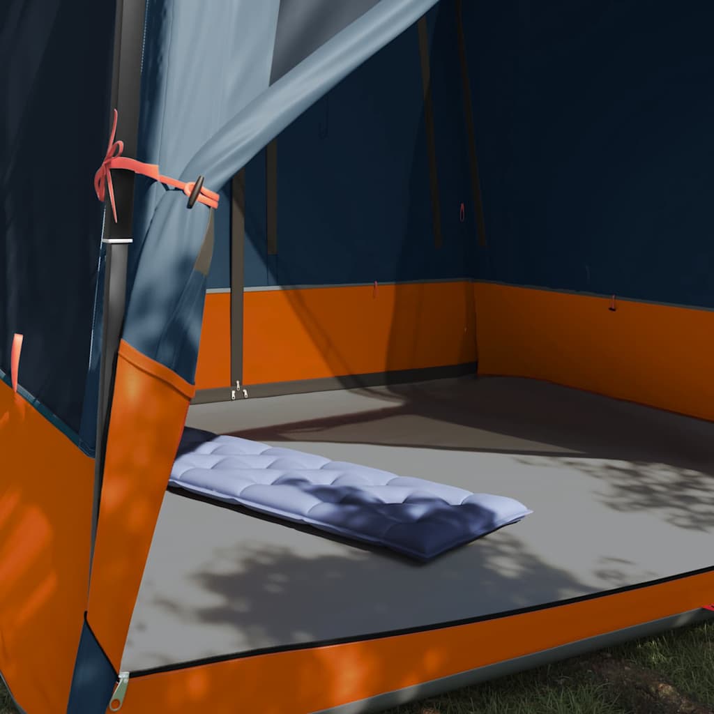 Tenda interna 6 persona Grigio e arancione taffetà