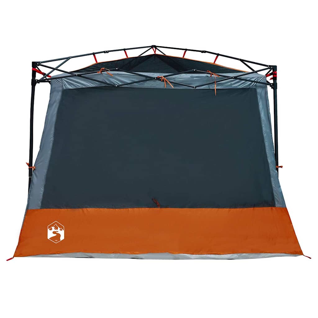 Tenda interna 6 persona Grigio e arancione taffetà
