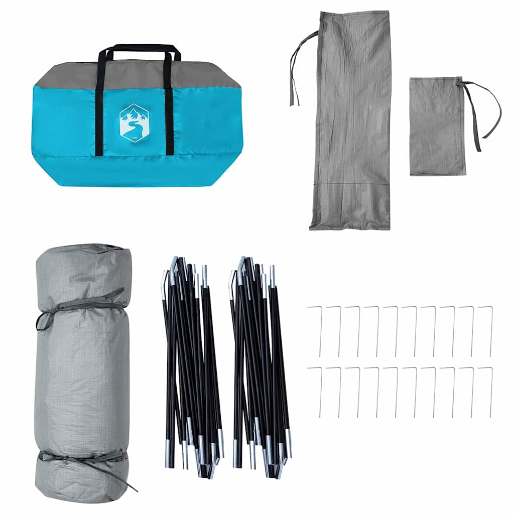 Tenda interna 8 persona Blu taffetà