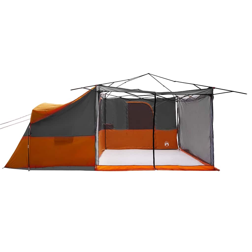 Tenda interna 8 persona Grigio e arancione taffetà