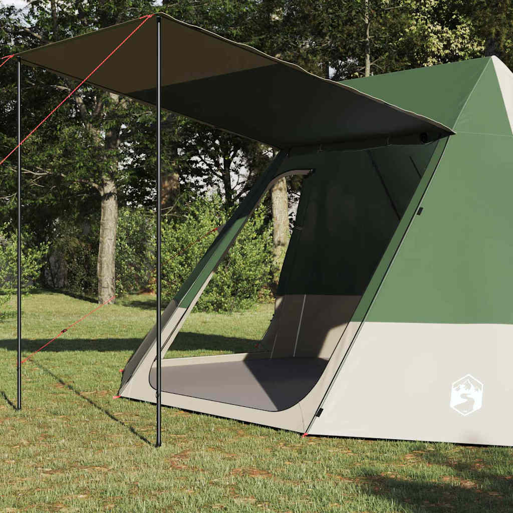 Tenda da campeggio 10 persona Verde taffetà Impermeabile