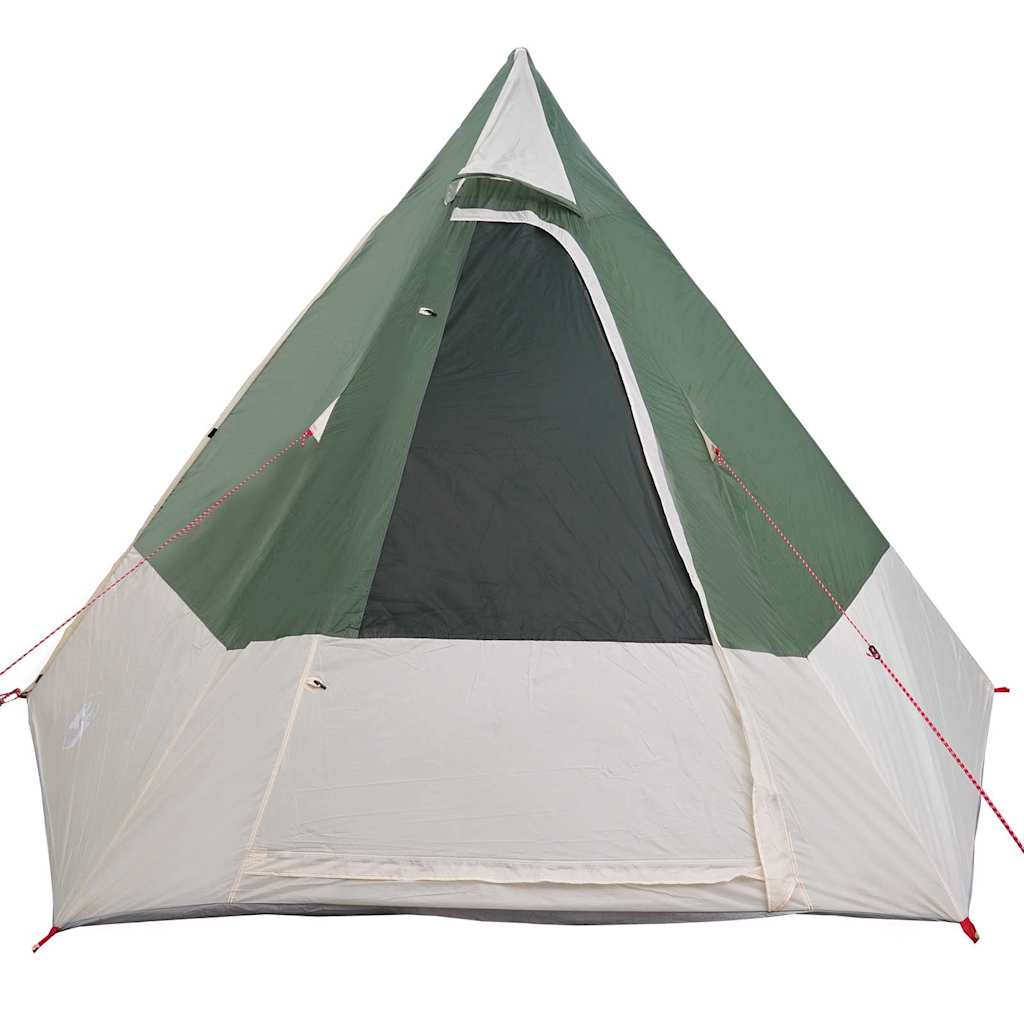 Tenda da campeggio 10 persona Verde taffetà Impermeabile