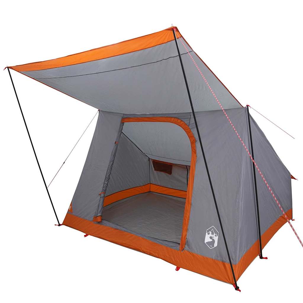 Tenda da campeggio 2 persona Grigio e arancione taffetà