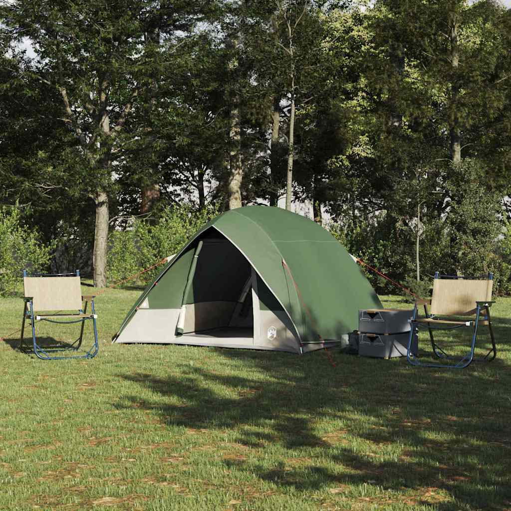 Tenda da campeggio 2 persona Verde taffetà Impermeabile