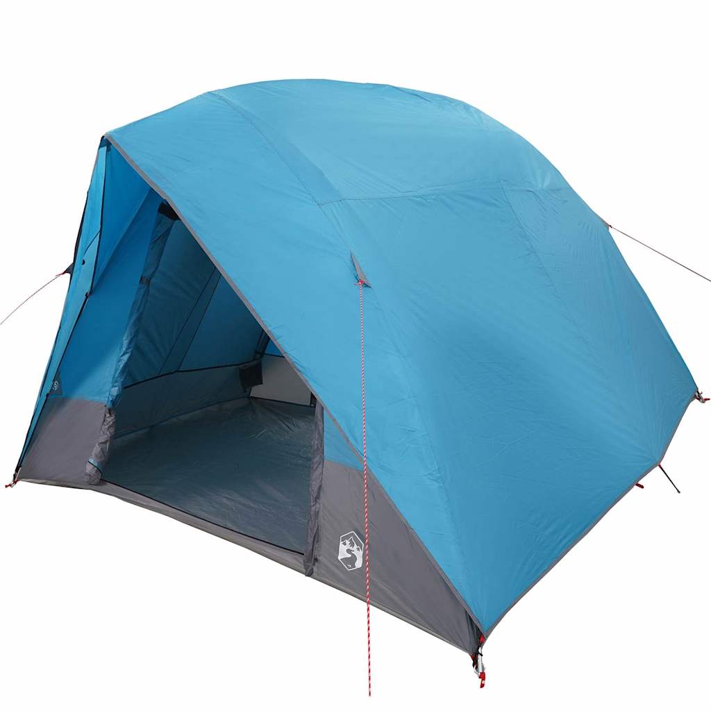 Tenda da campeggio 2 persona Blu taffetà Impermeabile