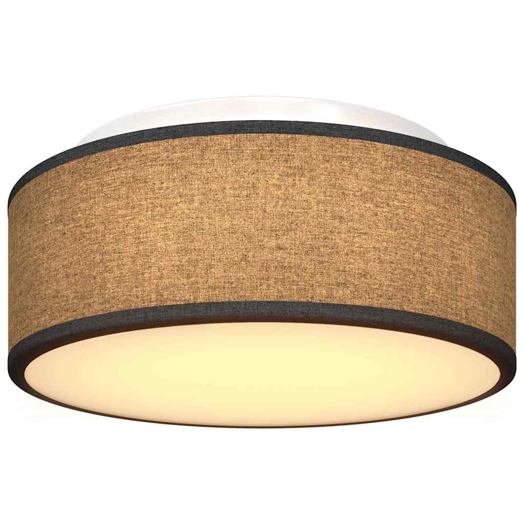 Lampada da soffitto Nero 30 x 30 x 13,5 cm Tessuto