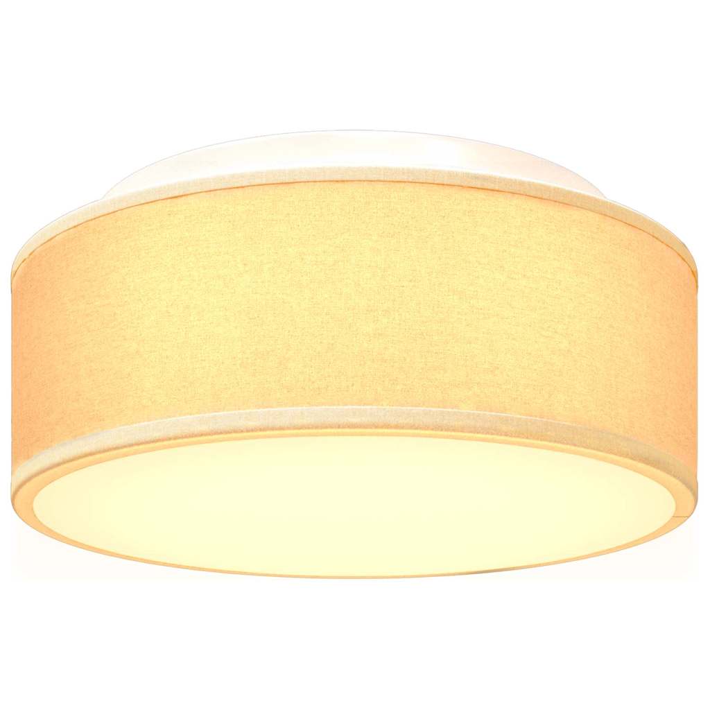 Lampada da soffitto Bianco 30 x 30 x 13,5 cm Tessuto