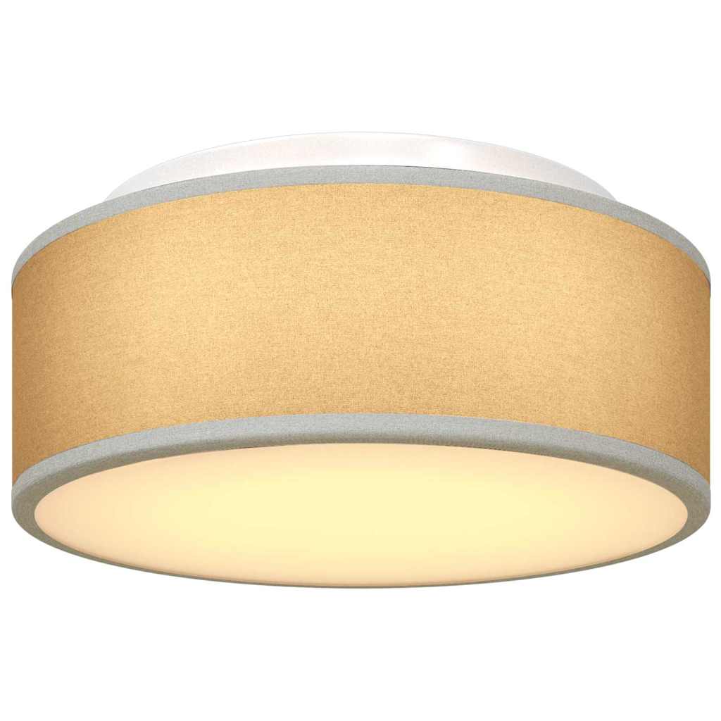 Lampada da soffitto Grigio 30 x 30 x 13,5 cm Tessuto
