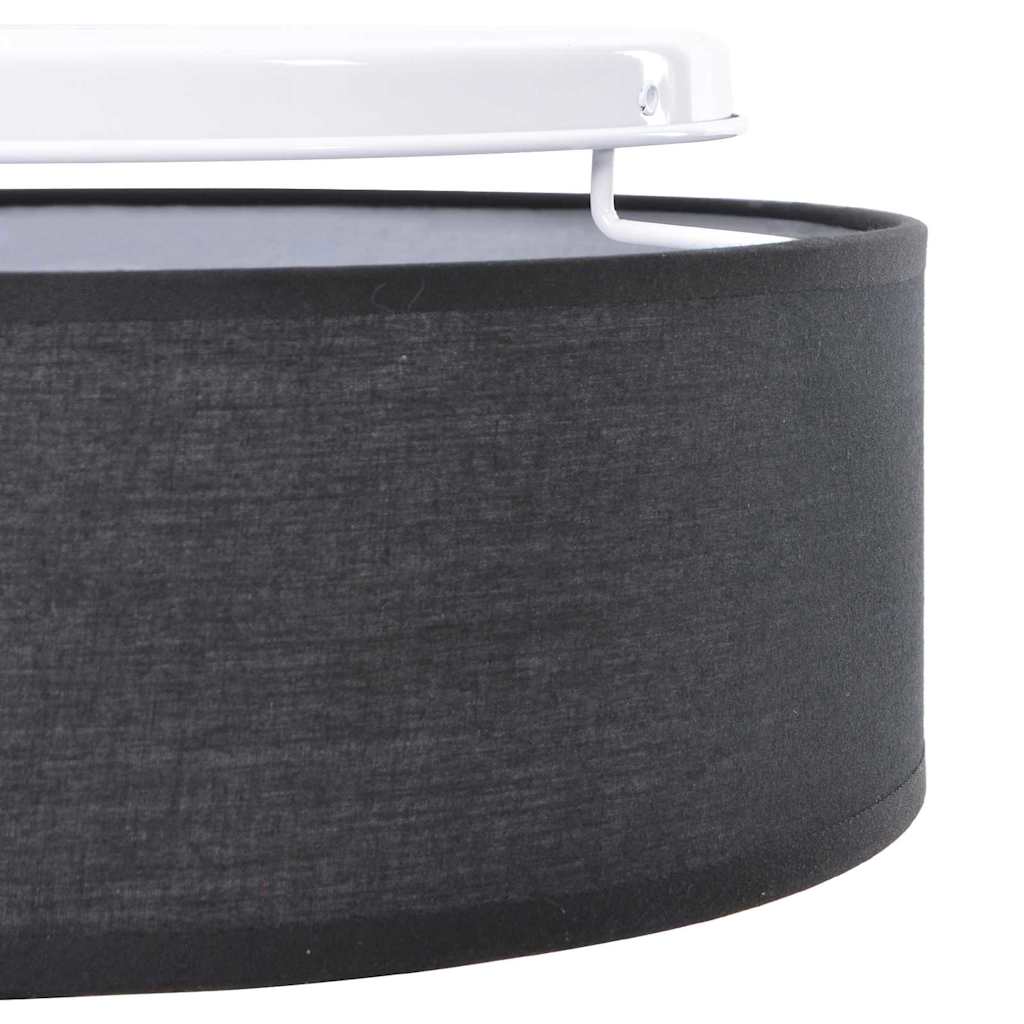 Lampada da soffitto Nero 38 x 38 x 13,5 cm Tessuto