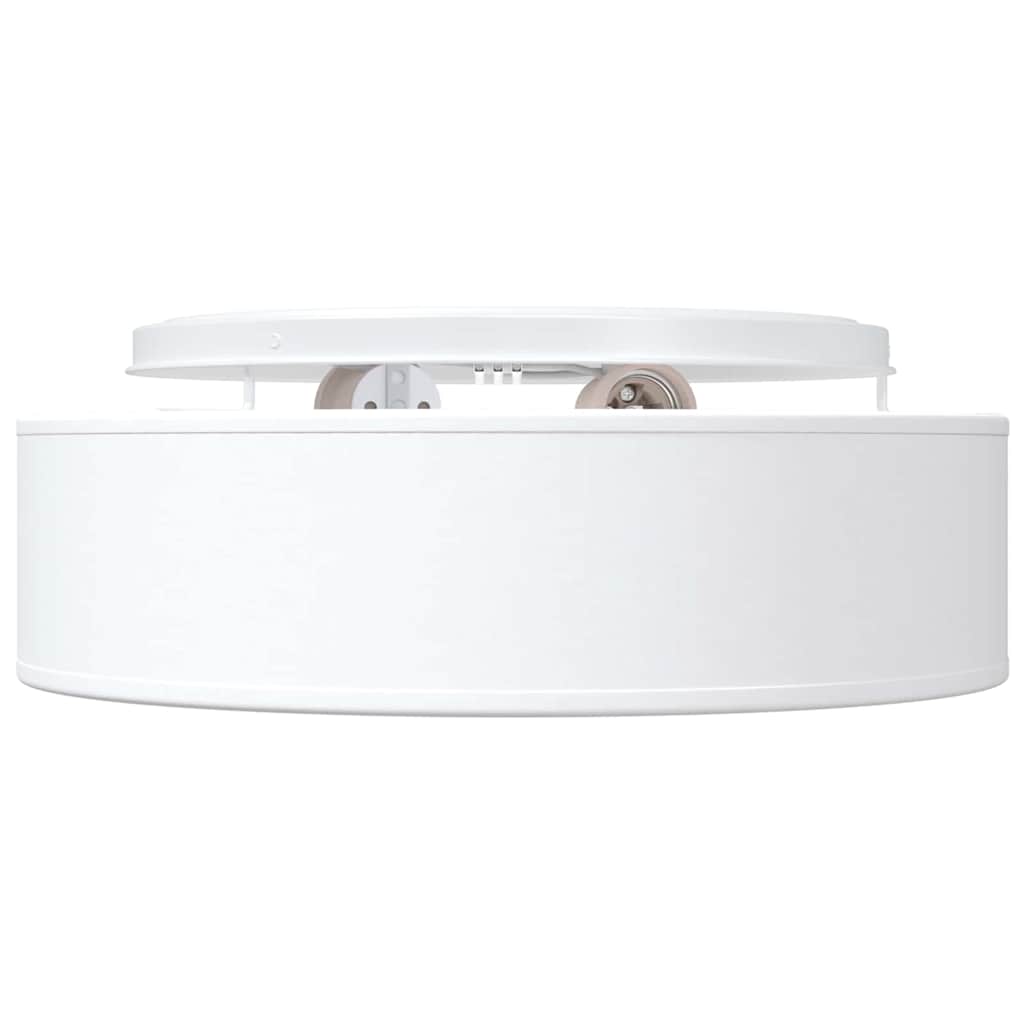 Lampada da soffitto Bianco 38 x 38 x 13,5 cm Tessuto