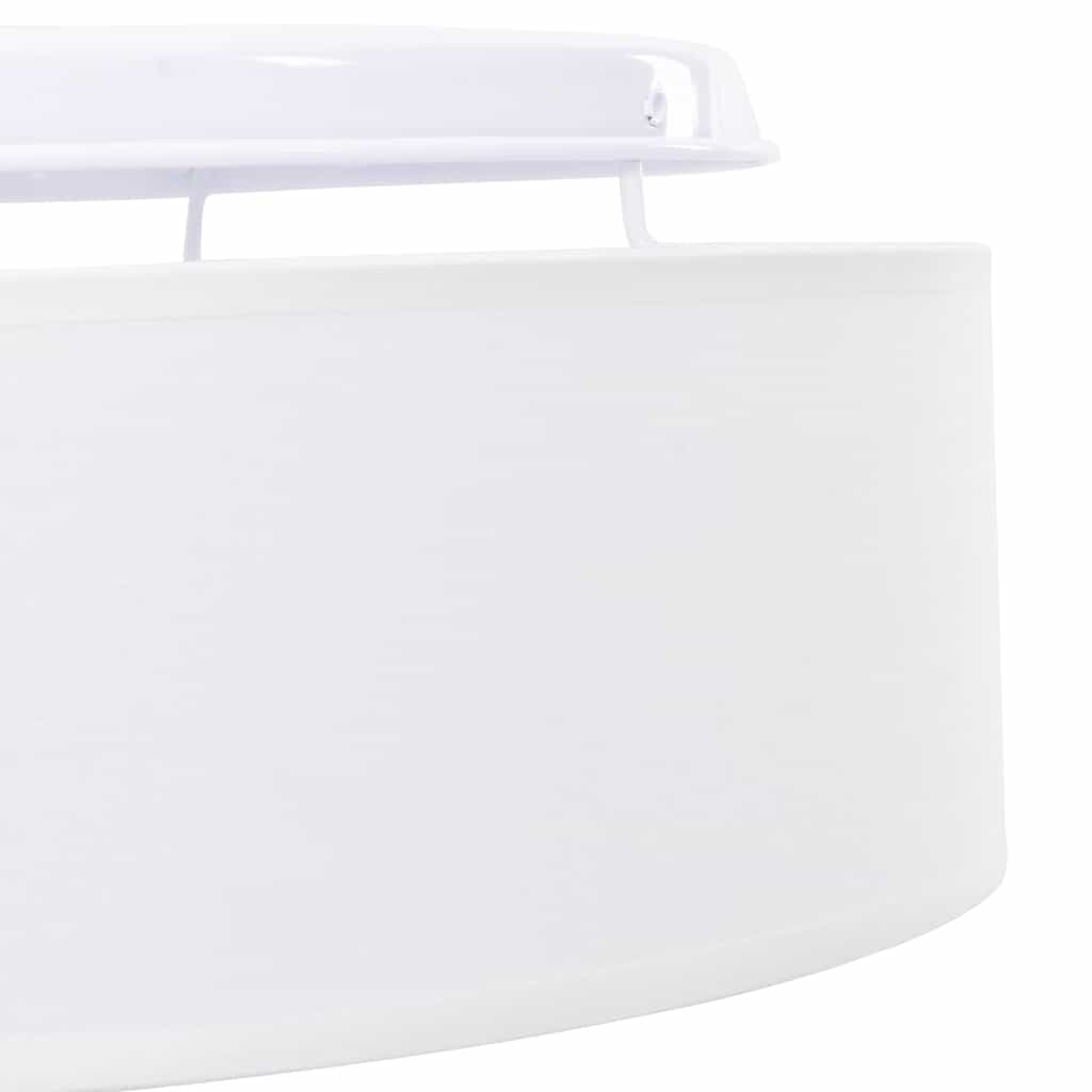 Lampada da soffitto Bianco 38 x 38 x 13,5 cm Tessuto