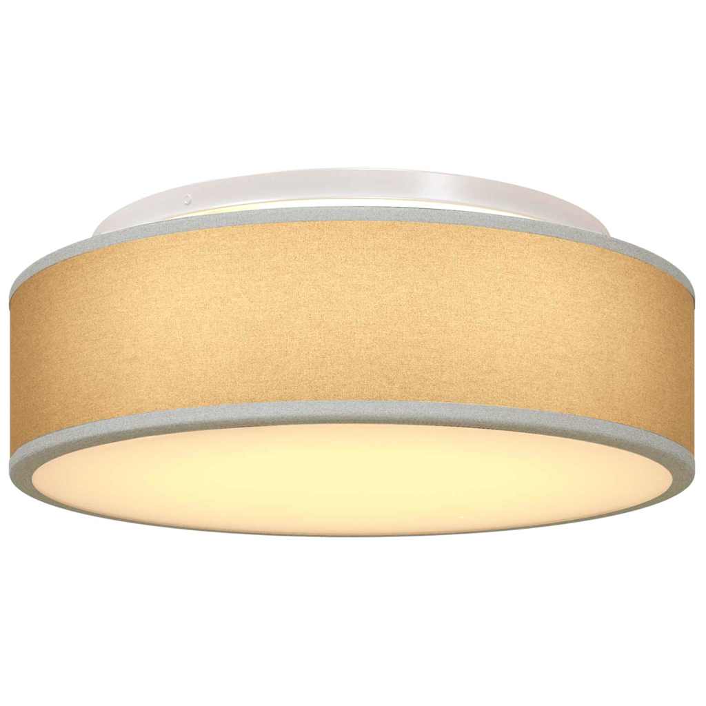 Lampada da soffitto Grigio 38 x 38 x 13,5 cm Tessuto