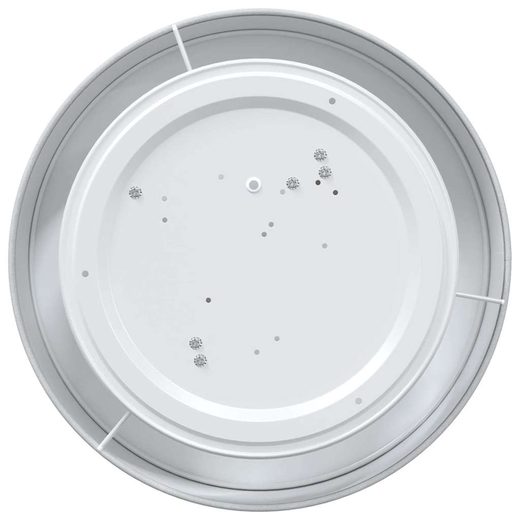 Lampada da soffitto Grigio 38 x 38 x 13,5 cm Tessuto