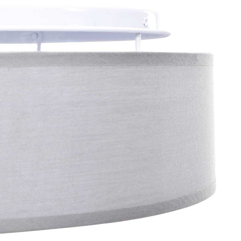 Lampada da soffitto Grigio 38 x 38 x 13,5 cm Tessuto