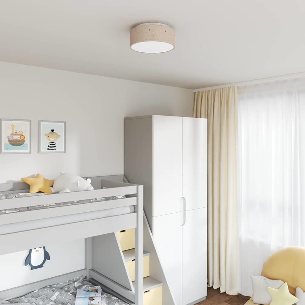 Lampada da soffitto Talpa 30 x 30 x 13,5 cm Tessuto