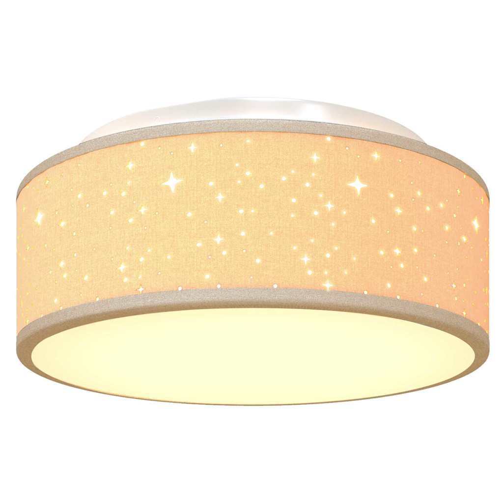 Lampada da soffitto Talpa 30 x 30 x 13,5 cm Tessuto