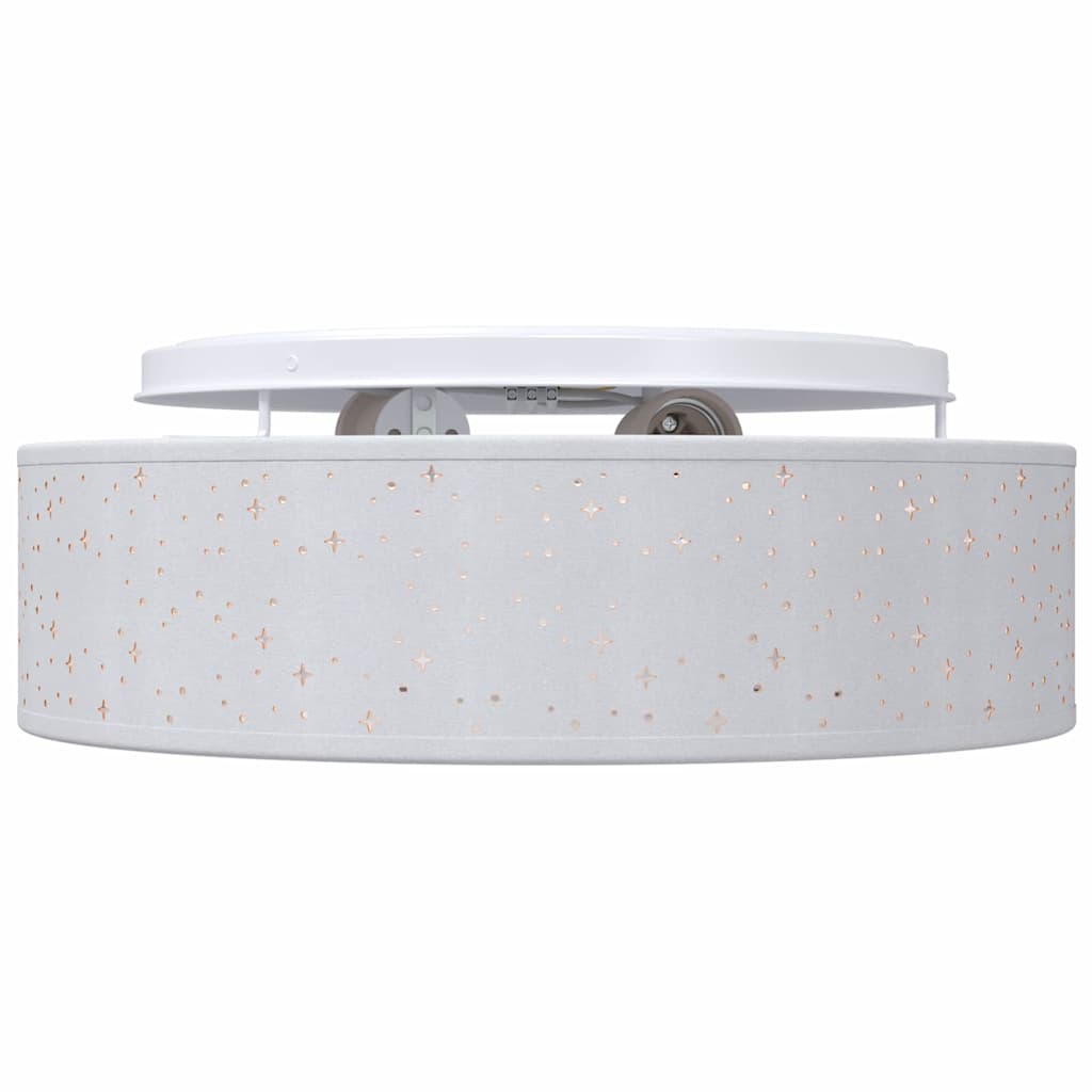 Lampada da soffitto Grigio 38 x 38 x 13,5 cm Tessuto