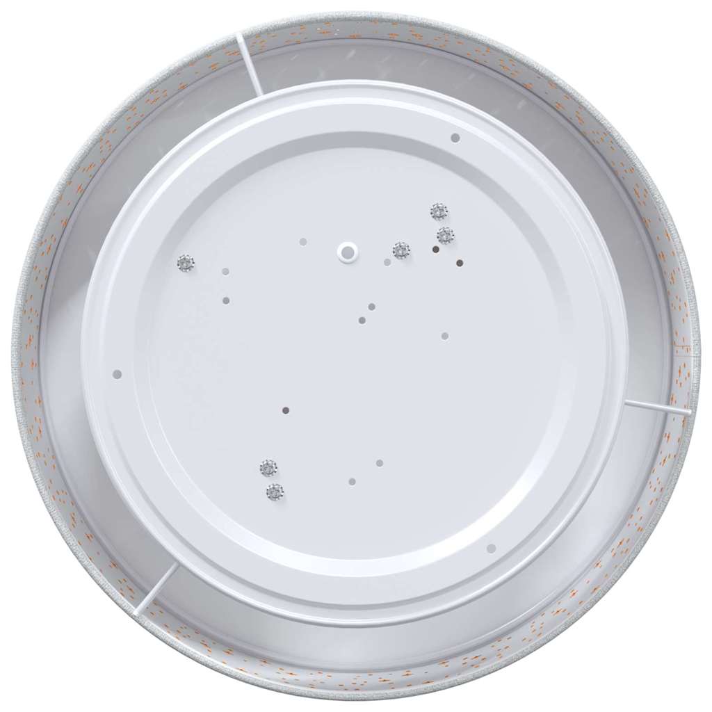 Lampada da soffitto Grigio 38 x 38 x 13,5 cm Tessuto