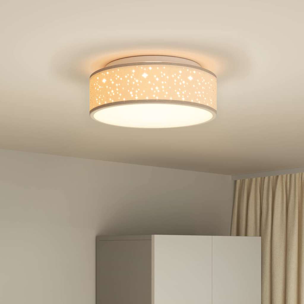 Lampada da soffitto Talpa 38 x 38 x 13,5 cm Tessuto