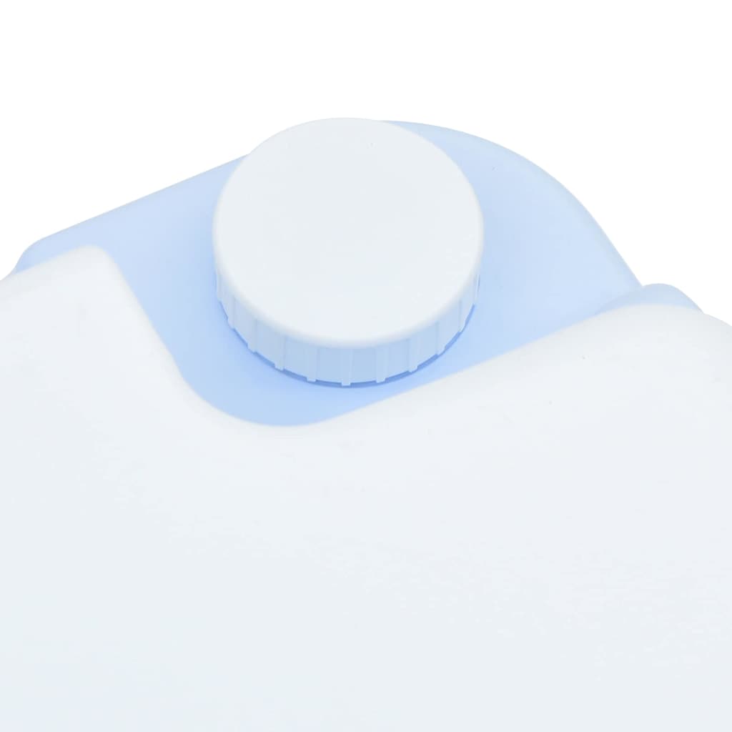 Toilette da Campeggio Azzurro Chiaro e Bianco Polietilene