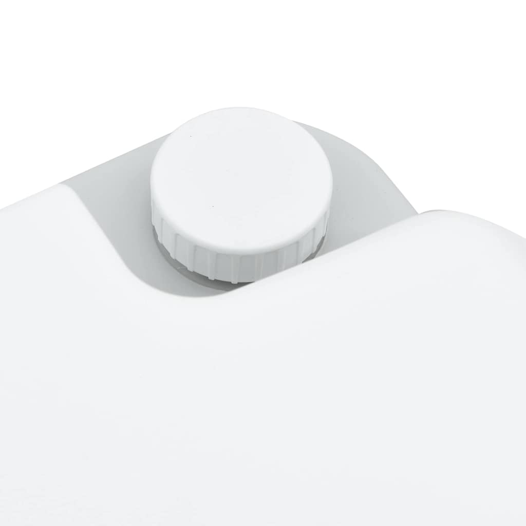 Toilette da Campeggio Grigio e Bianco 41,5 x 36,5 x 42 cm