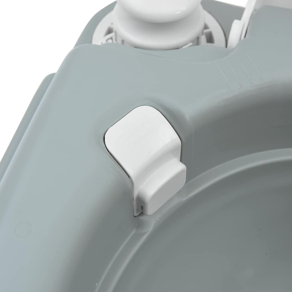 Toilette da Campeggio Grigio 41,5 x 36,5 x 42 cm