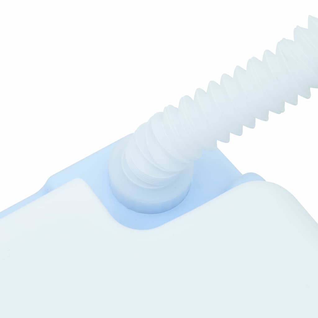 Set di toilette per il campeggio 2 pz Blu e Bianco
