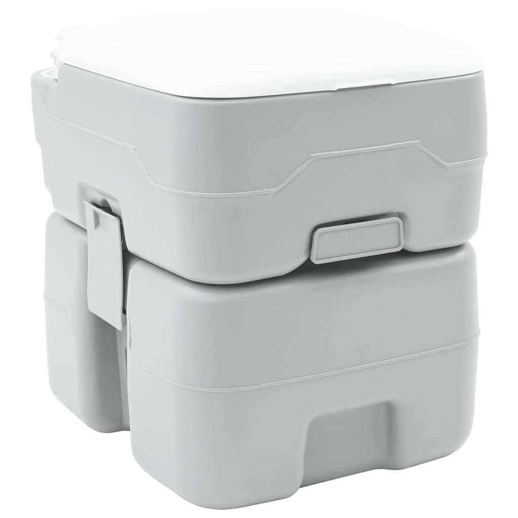 Toilette da Campeggio Grigio 41,5 x 36,5 x 42 cm