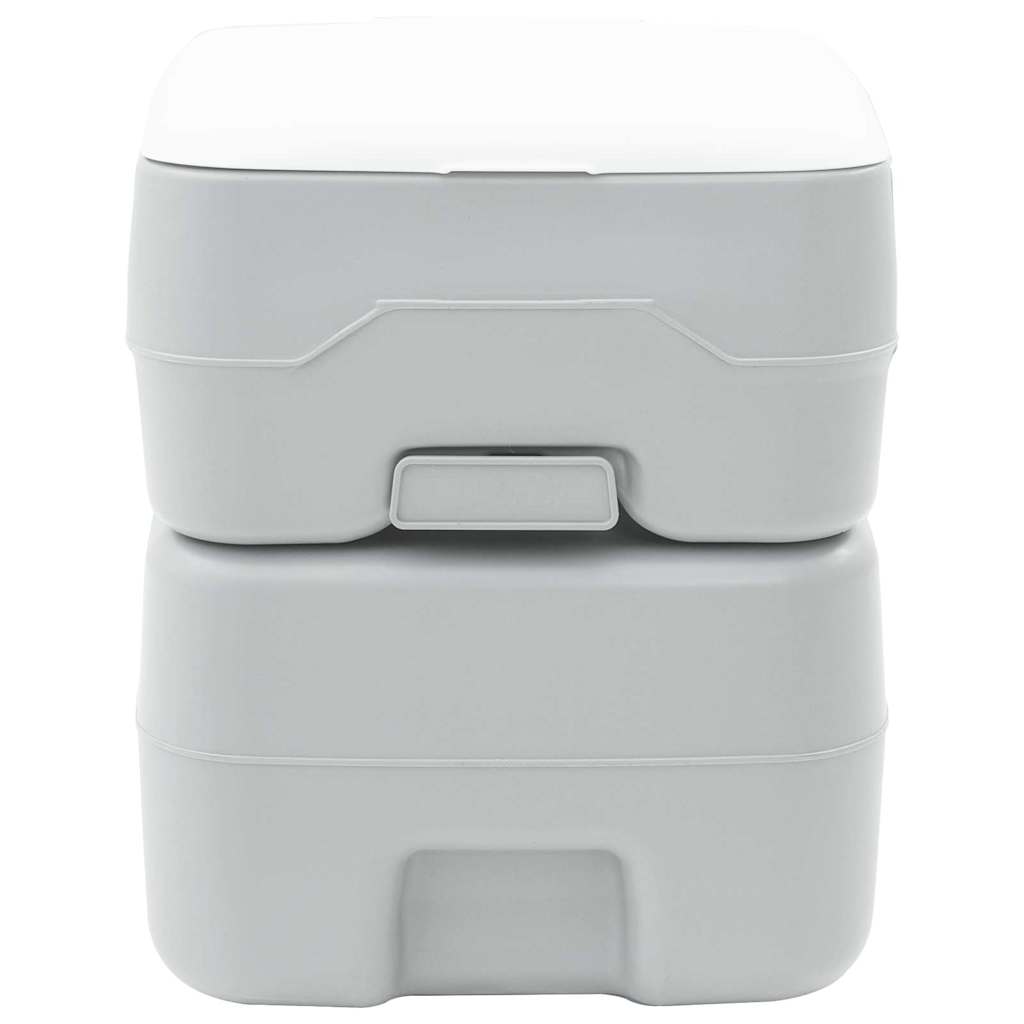 Toilette da Campeggio Grigio 41,5 x 36,5 x 42 cm
