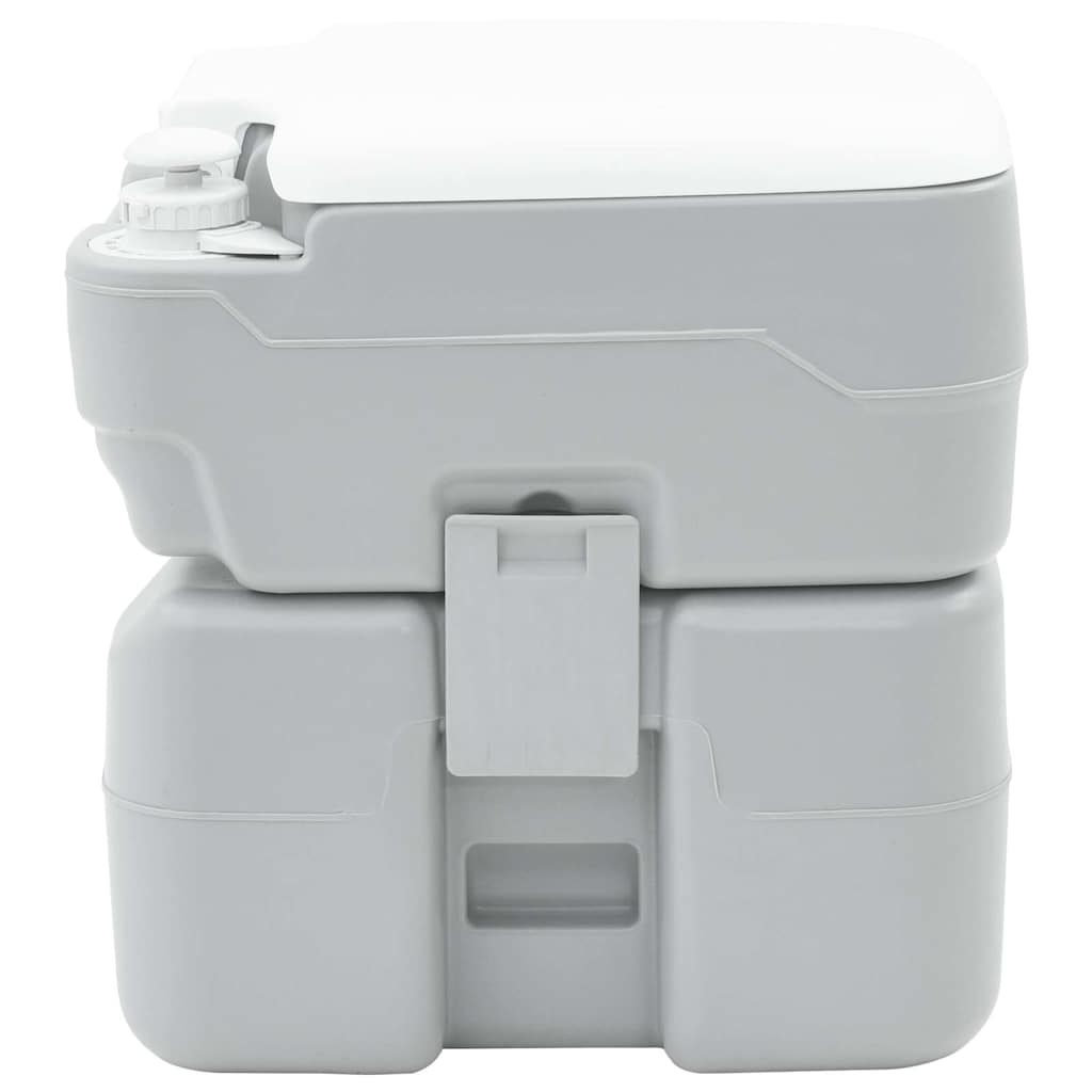 Toilette da Campeggio Grigio 41,5 x 36,5 x 42 cm
